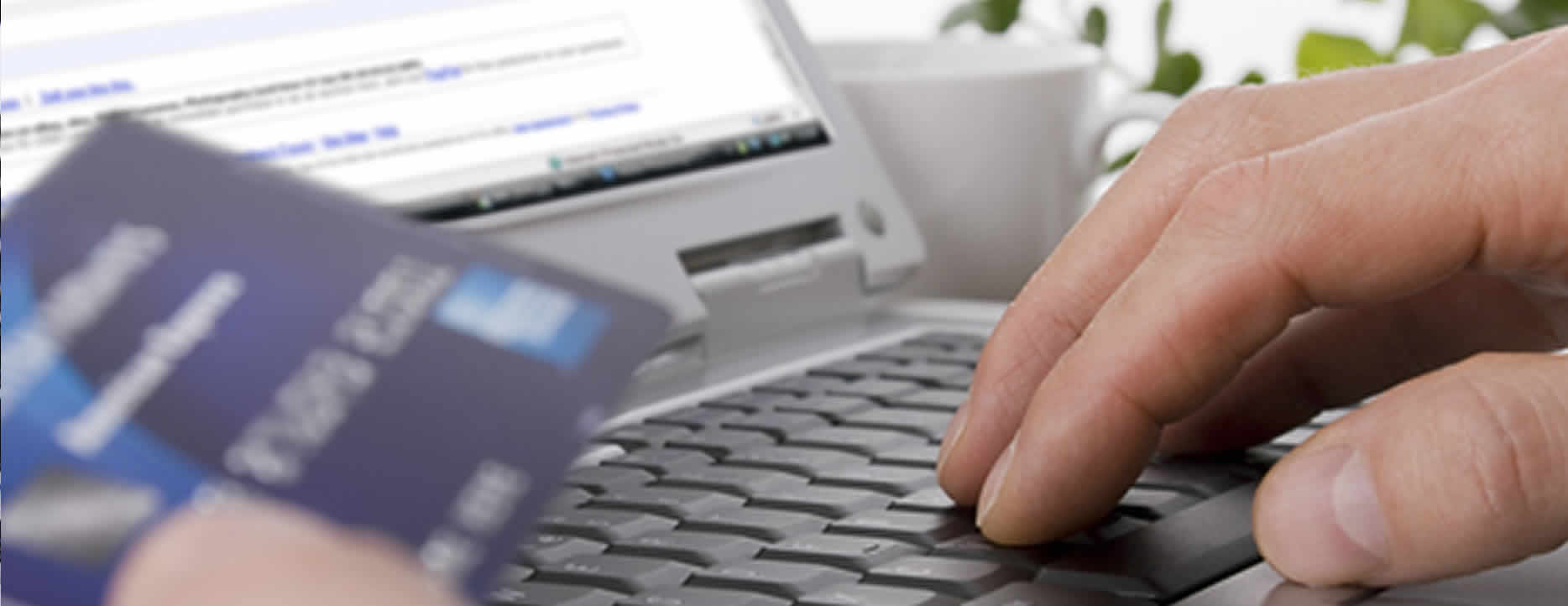Making an online card payment